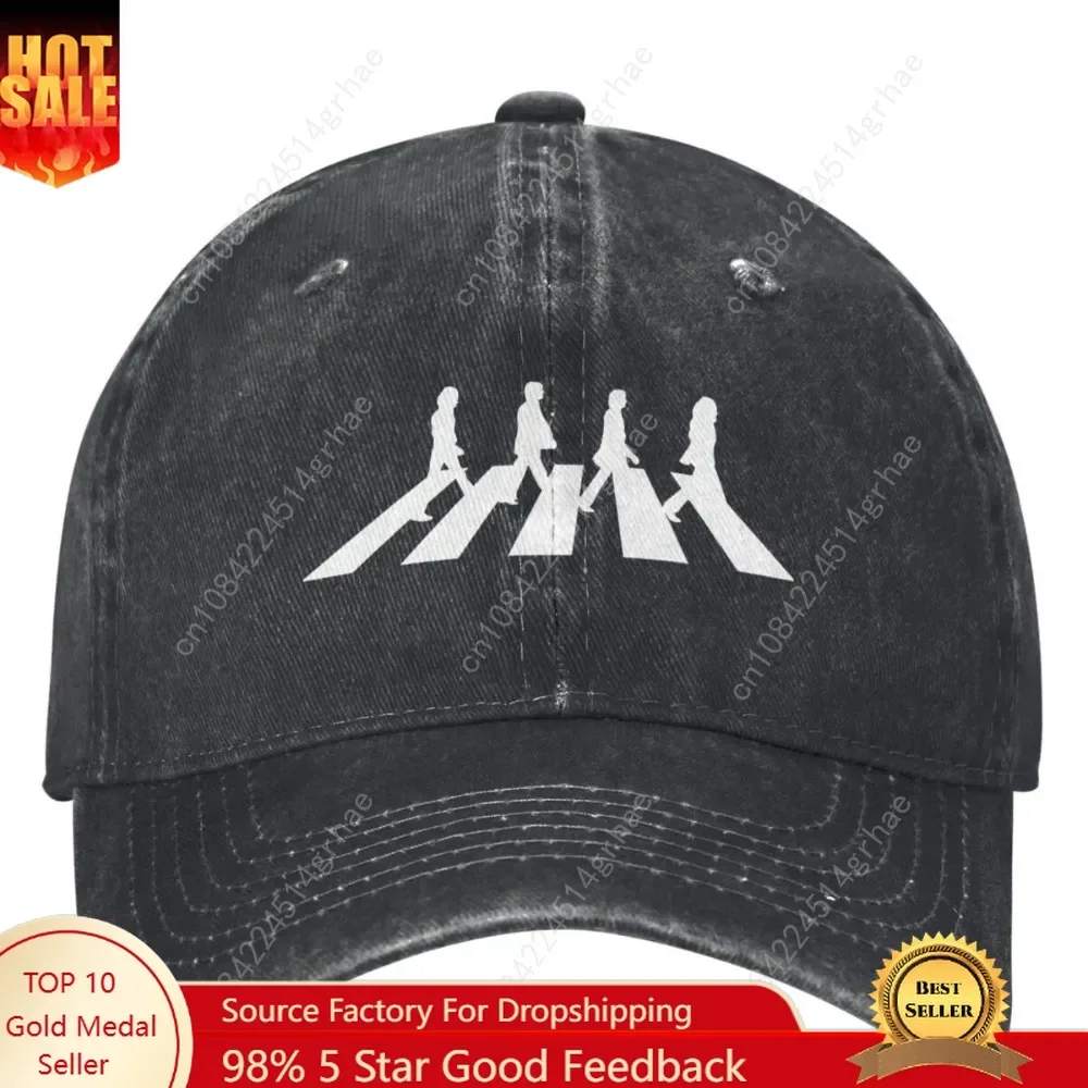 

Minimalistic Abbey Road B-Beatles Baseball Cap Accessories for Men Women Fashion Headwear Trucker Hats Adjustable Fit