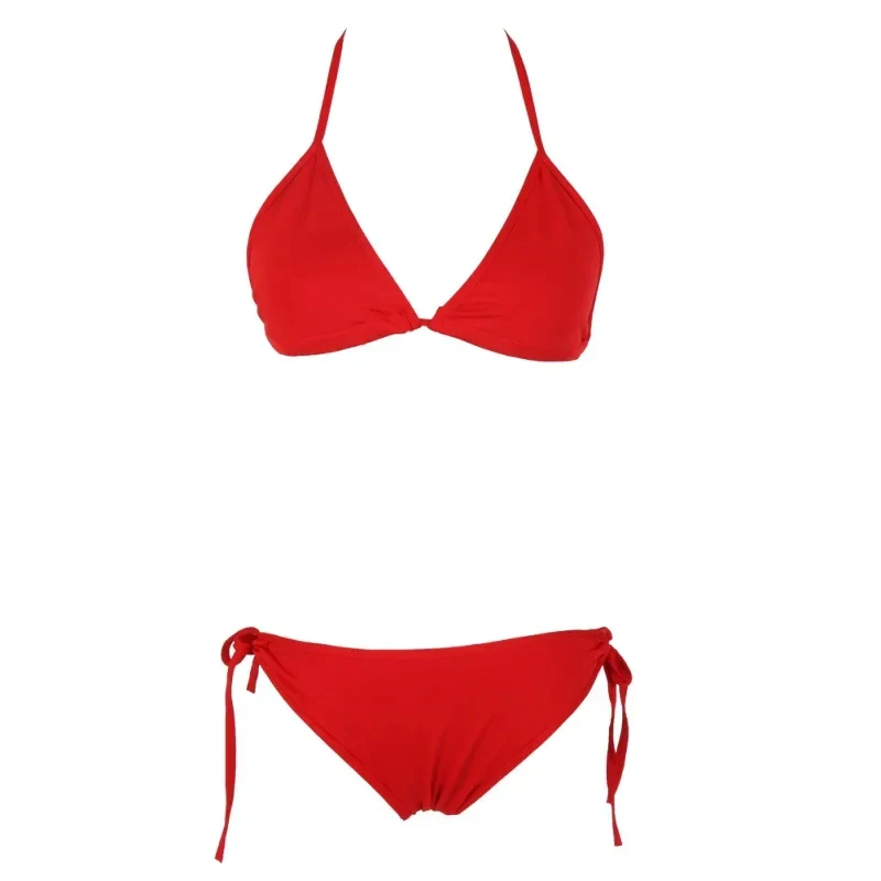 Sexy bikini effen vrouw zomer badpak badmode vrouwelijke bikini's sets 2-delig zwemmen strandkleding voor badpak