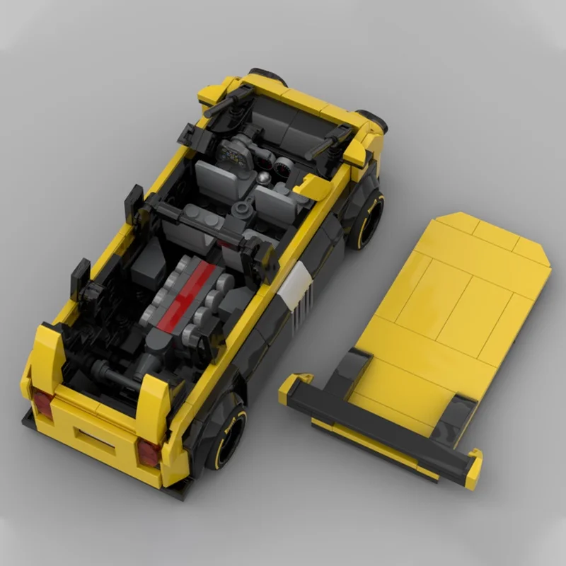 331 Uds. MOC City Champions Renault Espace modelo arquitectura de bloques de construcción regalo de Navidad ensamblar DIY juguete creativo Idea ladrillo