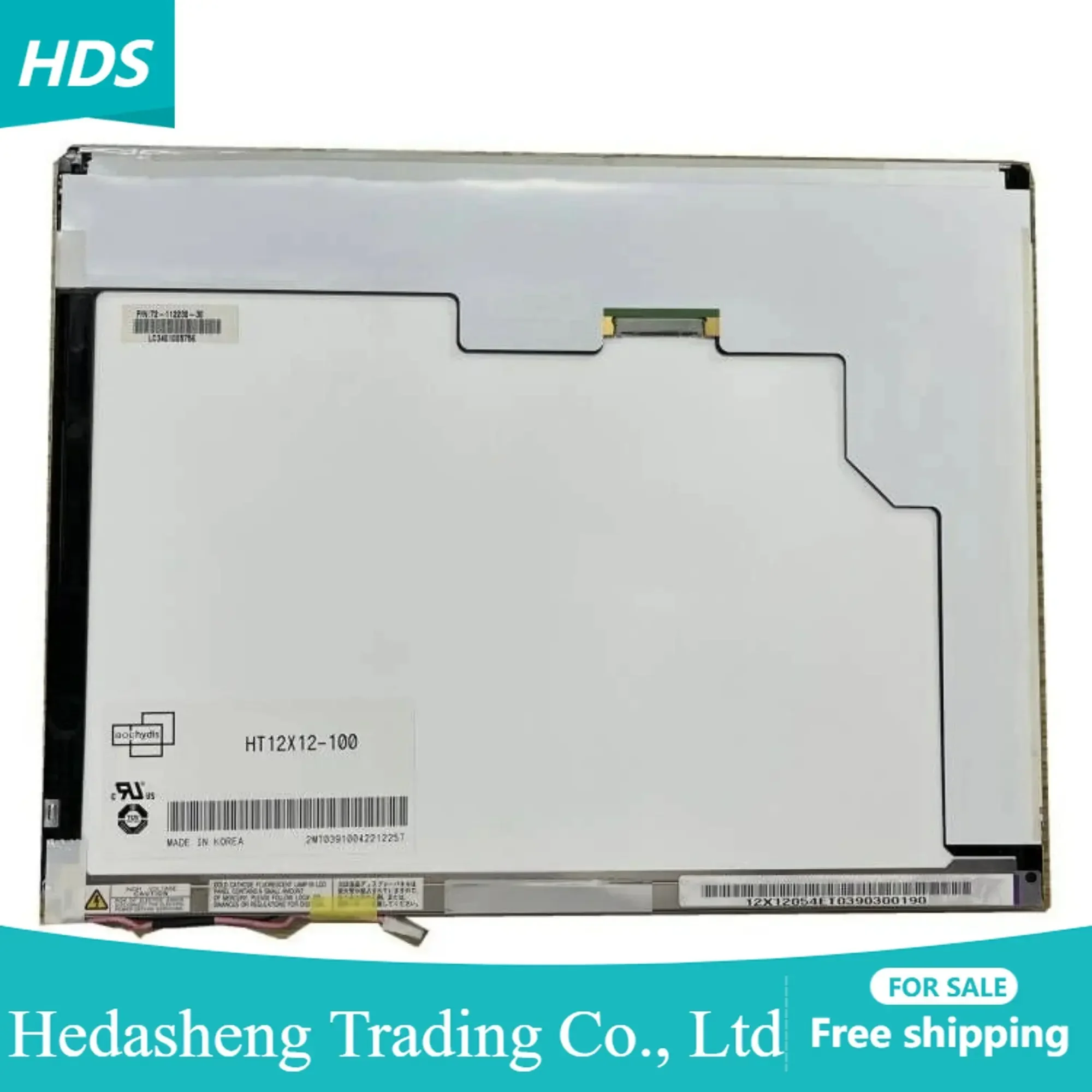 HT12X12-100 HT12X12 100 12.1''1024*768 LVDS 20 PINS Laptop LCD Screen Panel Matrix