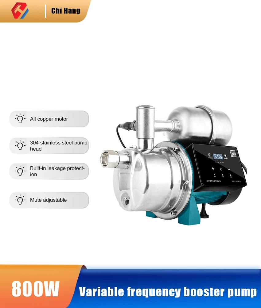 

Frequency Conversion Booster Pump, Stainless Steel Pressurization Pump, Silent Type Automatic Self-priming Pump, Booster Pump