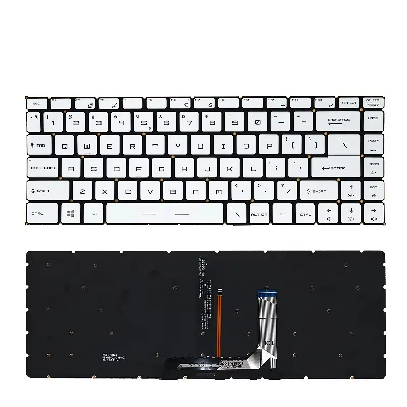 Keyboard for MSI GS65 GF63 PS63 P65 GF63 GF65 MS-16Q1 16Q2 16Q3 16Q4 MS-16R1 16S2 16R2 16R3 PS42 with backlit US Layout