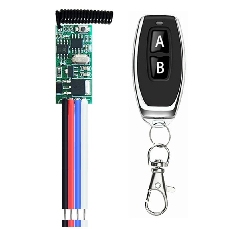 

Wireless Remote Control Switching 433MHz Frequency Single Channel Operation DC3.6-24V Voltages For Intelligent Home