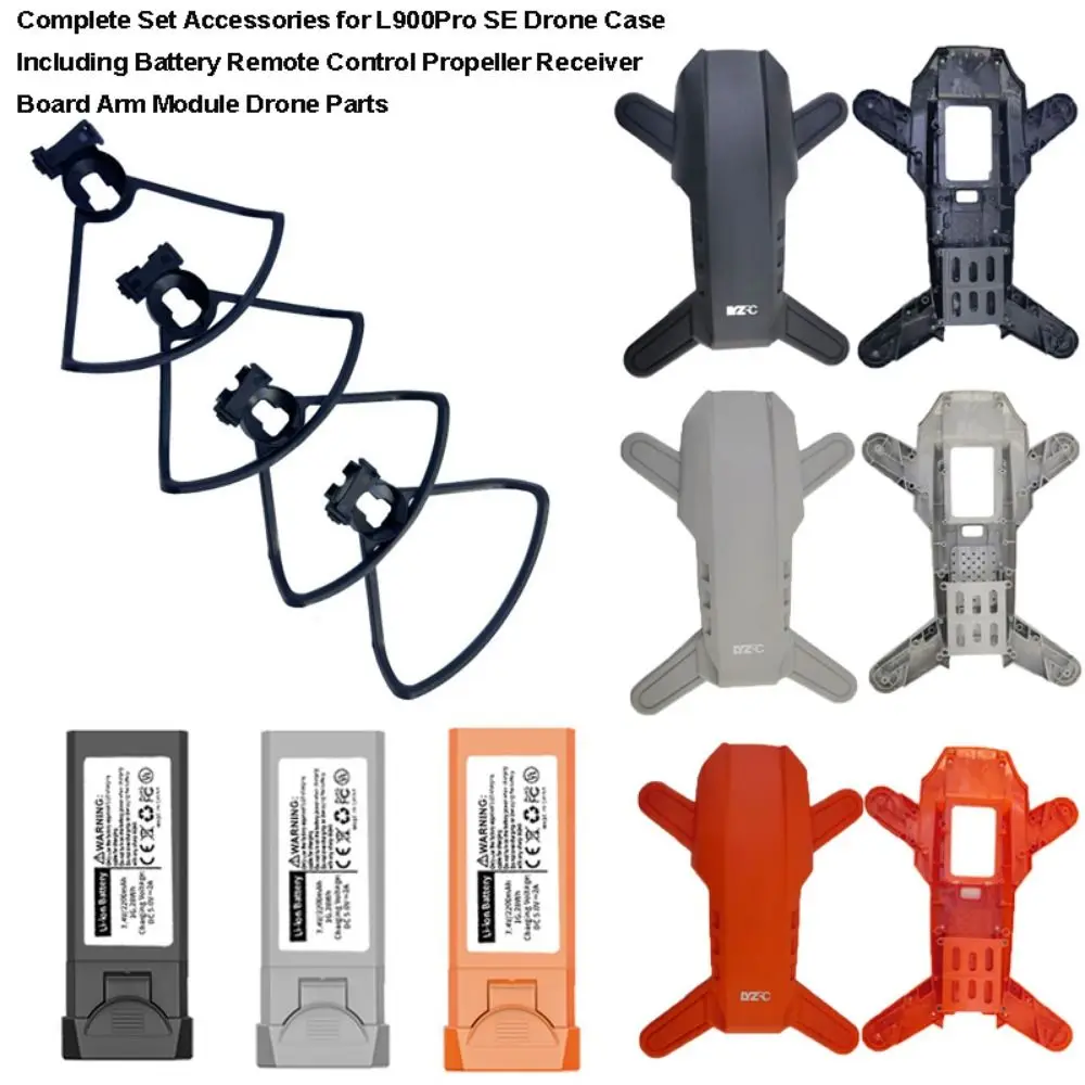 High Quality Plastic L900Pro SE Case Parts Red 10 Styles Remote Control Propeller Including Battery Complete Set Accessories