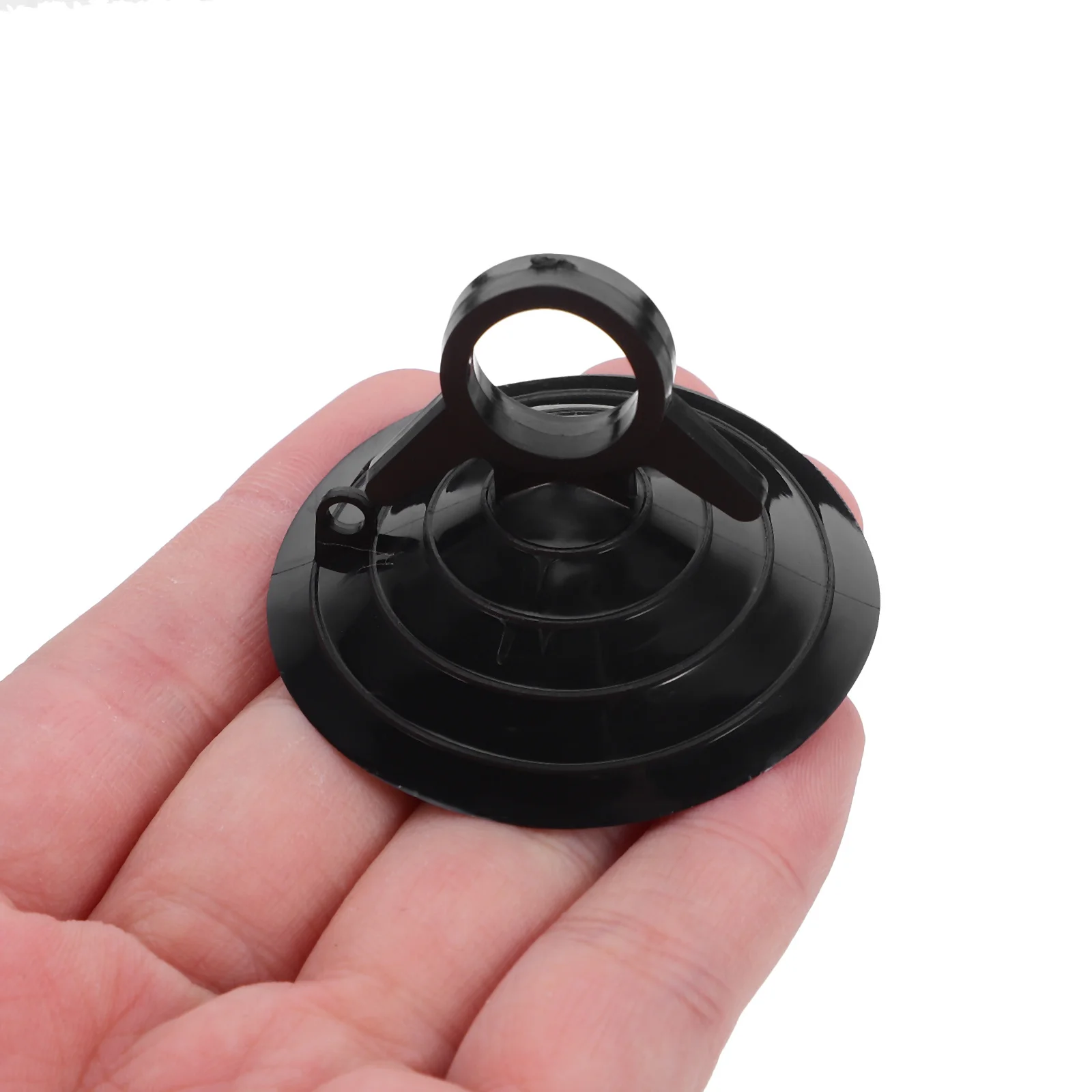 

4pcs Car Windshield Suction Cup 4.5Cm Black For Sunshade Curtain Holder Heavy Duty Automotive Window Mount Suv Van Truck Glass