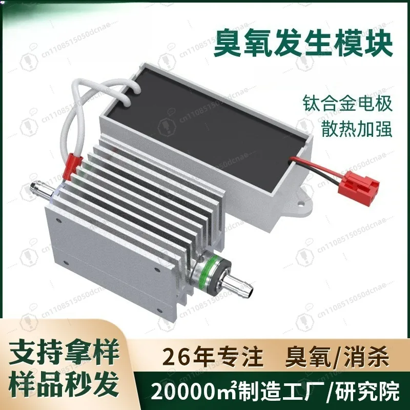 

Titanium electrode 500mg/h medical apparatus water treatment high concentration custom ozone generator