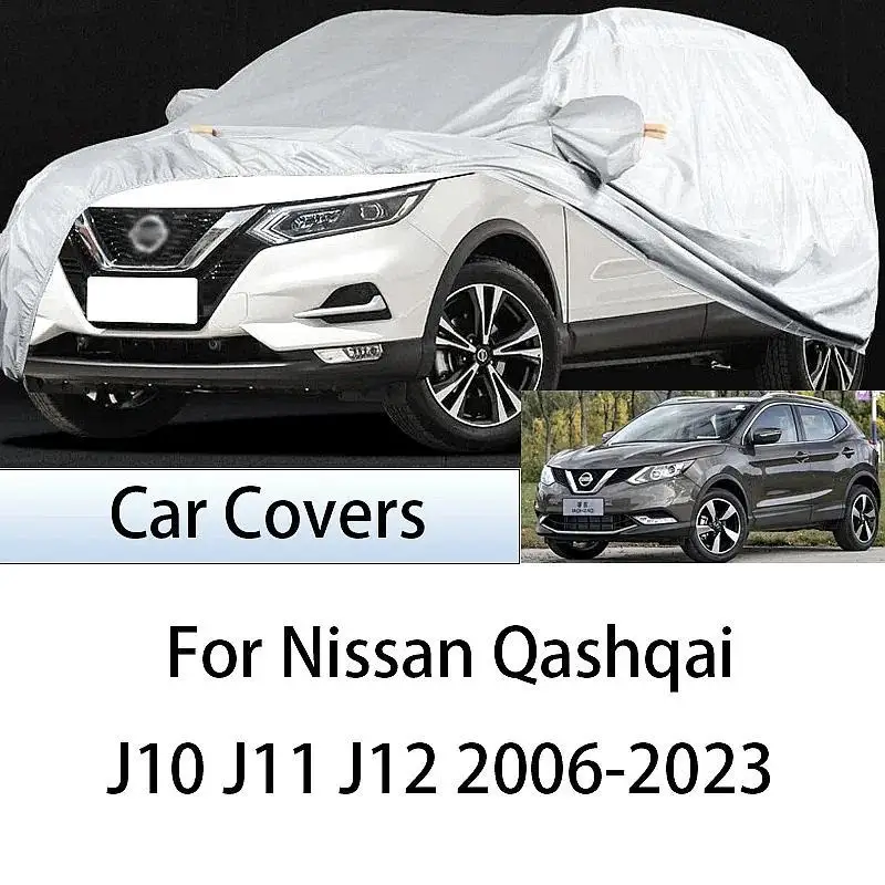 

For Outdoor Protection Waterproof Dustproof Exterior Car Cover for Nissan Qashqai Car Covers