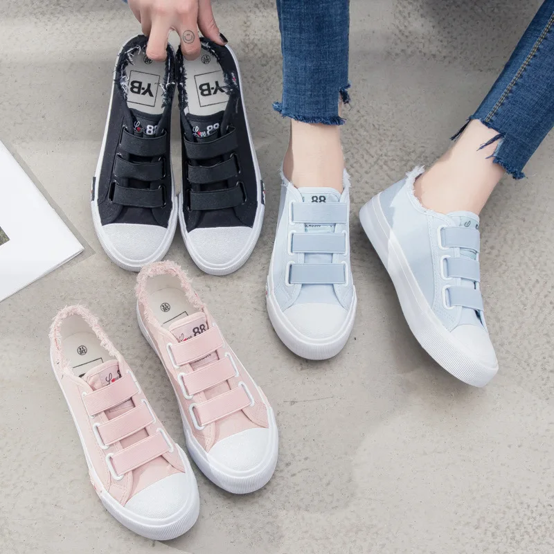 Casual Autumn New Women Sneakers Breathable Canvas Women\'s Vulcanized Shoes Fashion Spring Footwear 2023