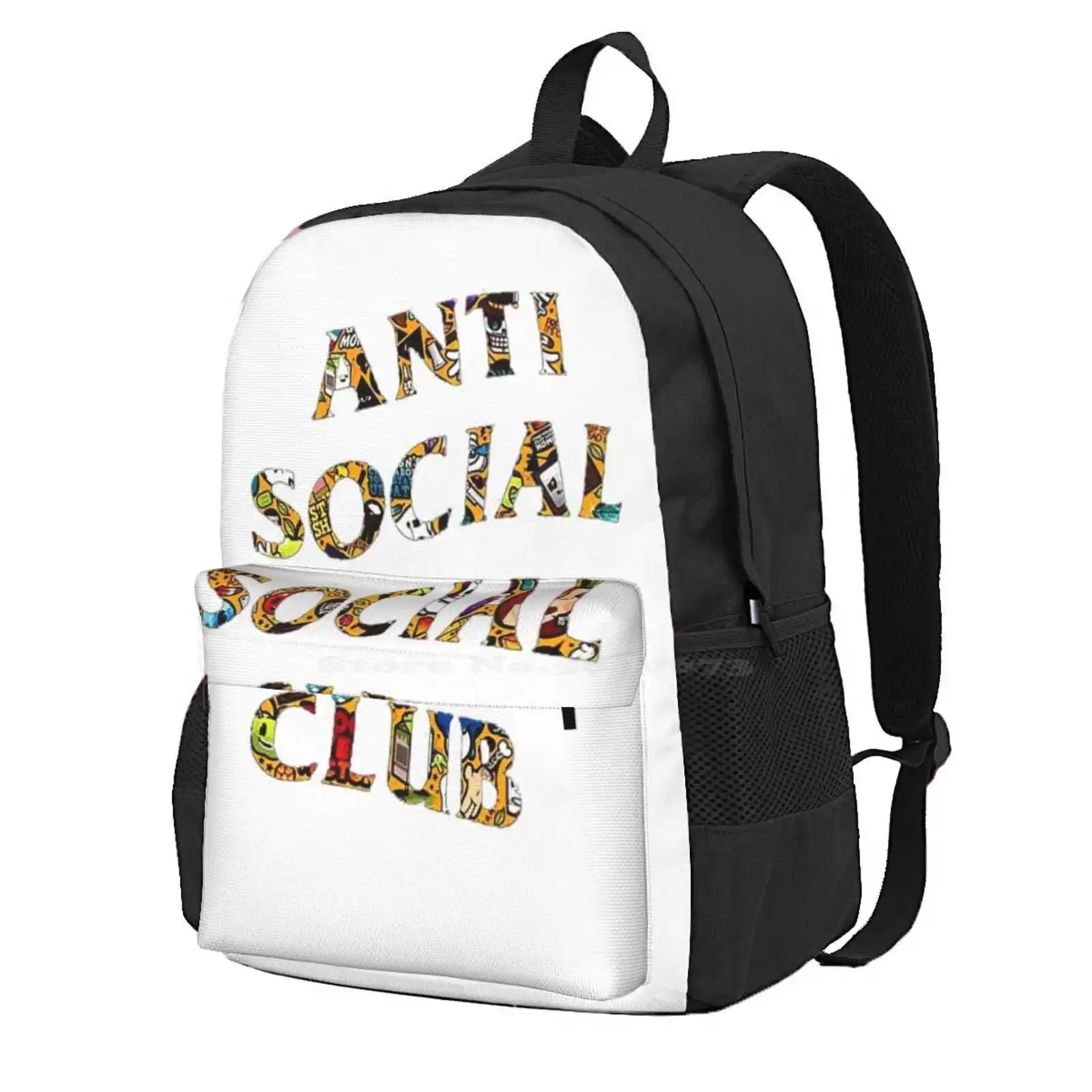 Social Design Hot Sale Schoolbag Backpack Fashion Bags Street Wear Brand Hypebeast Brand Streetwear