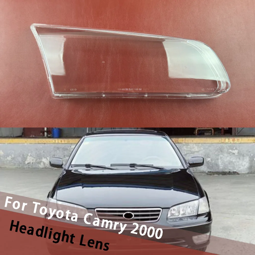 

For Toyota Camry 2000 Headlamp Lamp Shell Head Light Transparent Mask Headlight Cover Lens Plexiglass Replace Original Lampshade