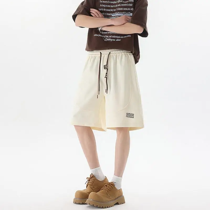 Men's Lightweight Casual Shorts 2025 Summer Elastic Waist Beach Walking Outdoor Comfortable Athletic Wear Short Pants
