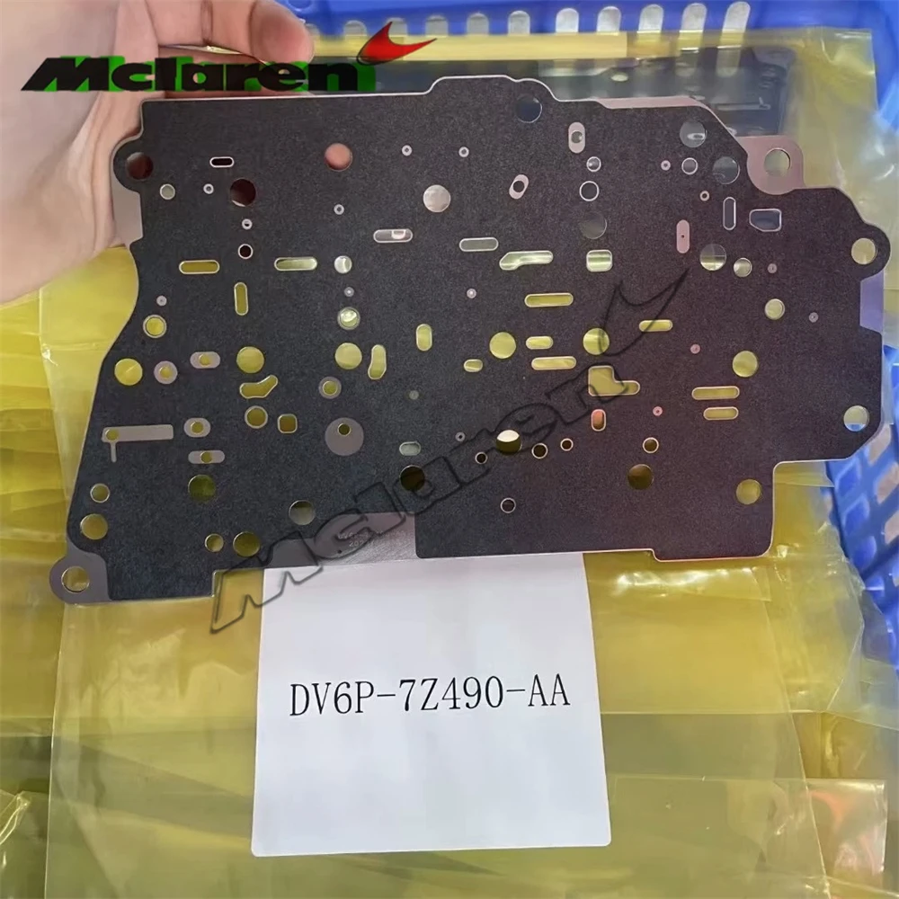 

6F35 Transmission Valve Body Middle Separator Valve Body Partition for Ford Gearbox Car Accessories DV6P-7Z490-AA DV6P-7J236-AA