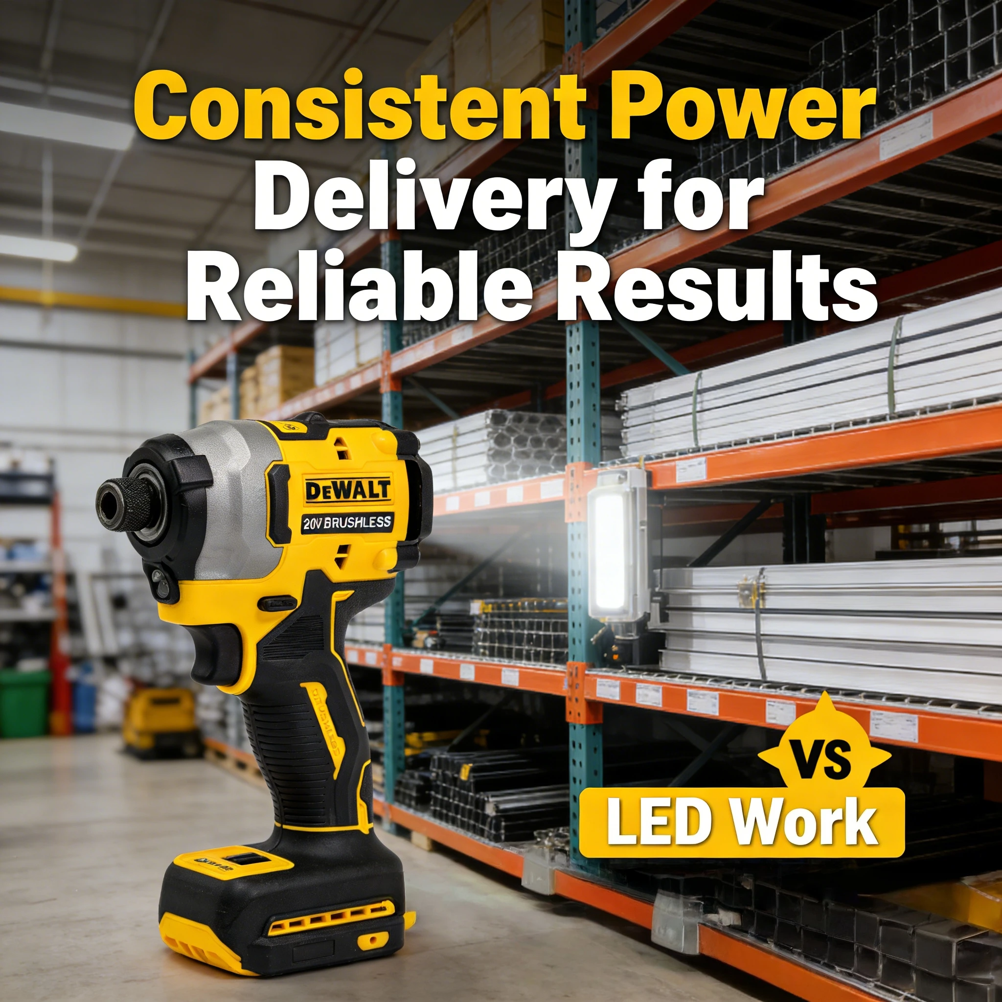 DEWALT New DCF850 20V Brushless Cordless Drill Driver, Rechargeable Large Torque Electric Screwdriver Impact Wrench
