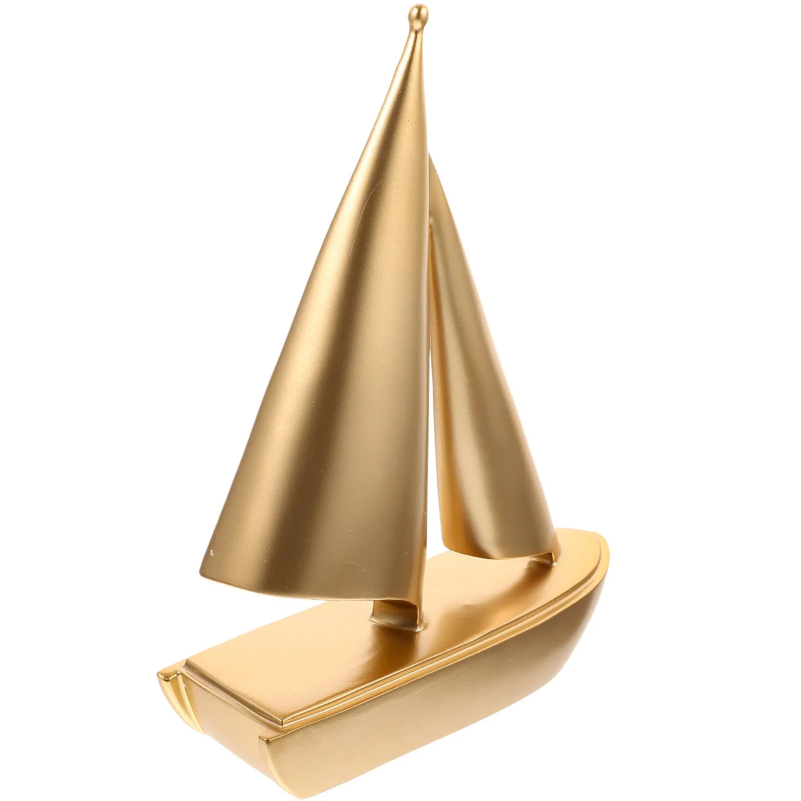 

Resin Sailboat Ornament Decorative Desktop Home Office Bedroom Restaurant Tabletop Decoration Creative Housewarming Gift