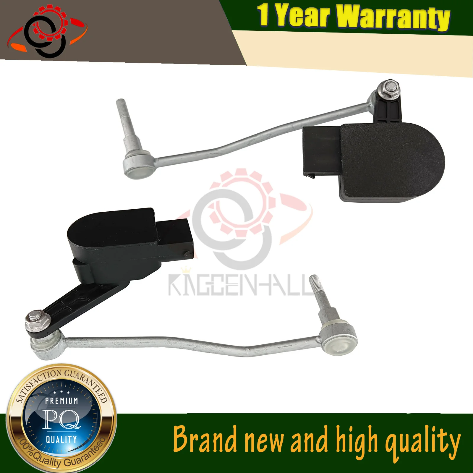 

Front Left+Right Air Suspension Level Sensor For Audi A8 Quattro 04-10 4.2L Bentley Continental VW PHAETON 4E0941286G 17SKV570
