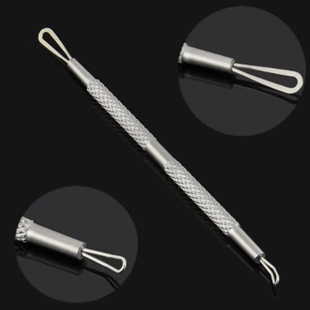 Comedo Extractor Smet Puistje Mee-eter Remover Tool Roestvrijstalen naalden