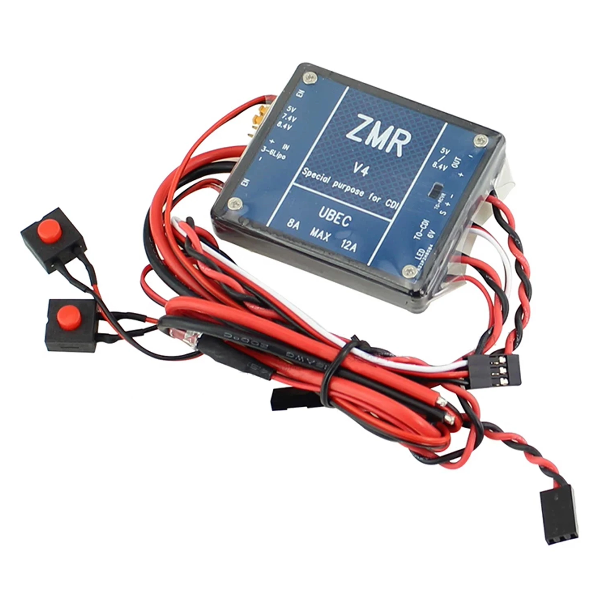 UBEC V2 V3 V4 ZMR 8A デュアルBEC入力 - Drone Racing Battery のレビューと価格