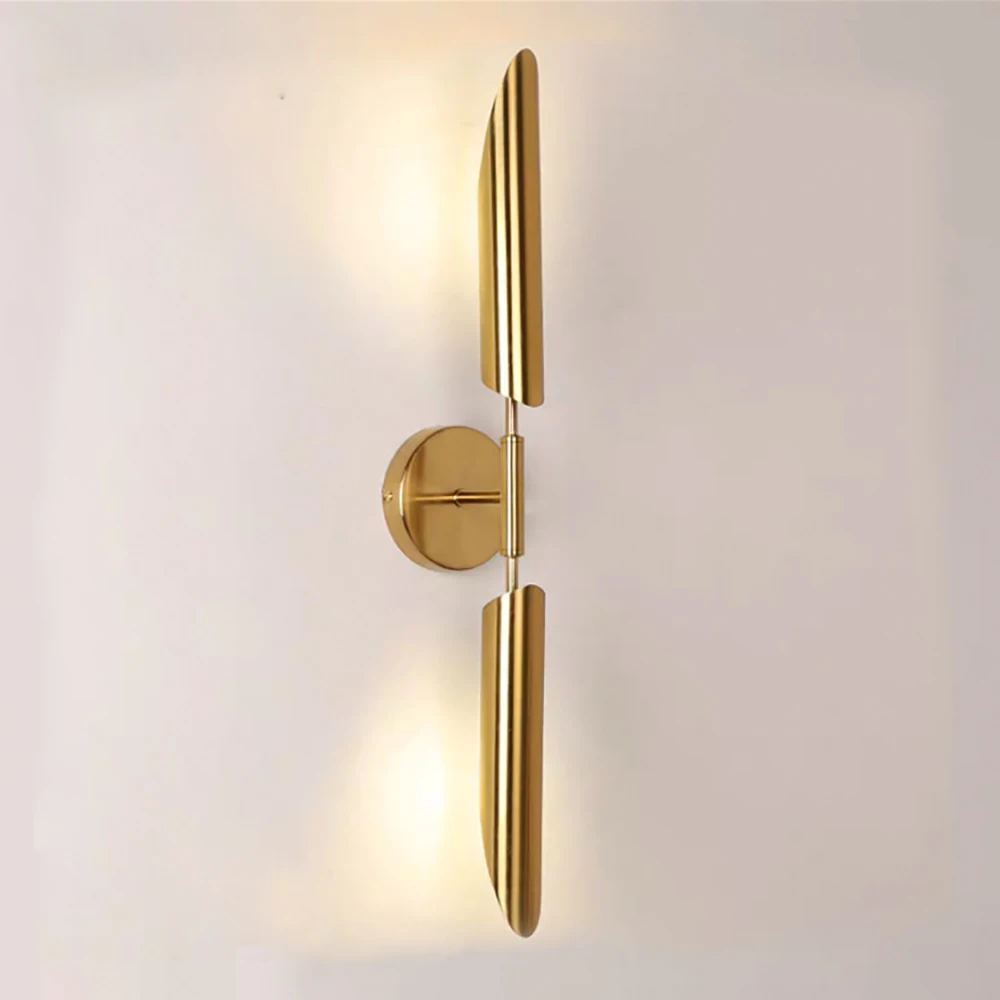 

Modern Living Room Background Bedside Wall Lamps Nordic Porch Restaurant Hotel Aisle Wall Lights Double Heads Wall Lighting
