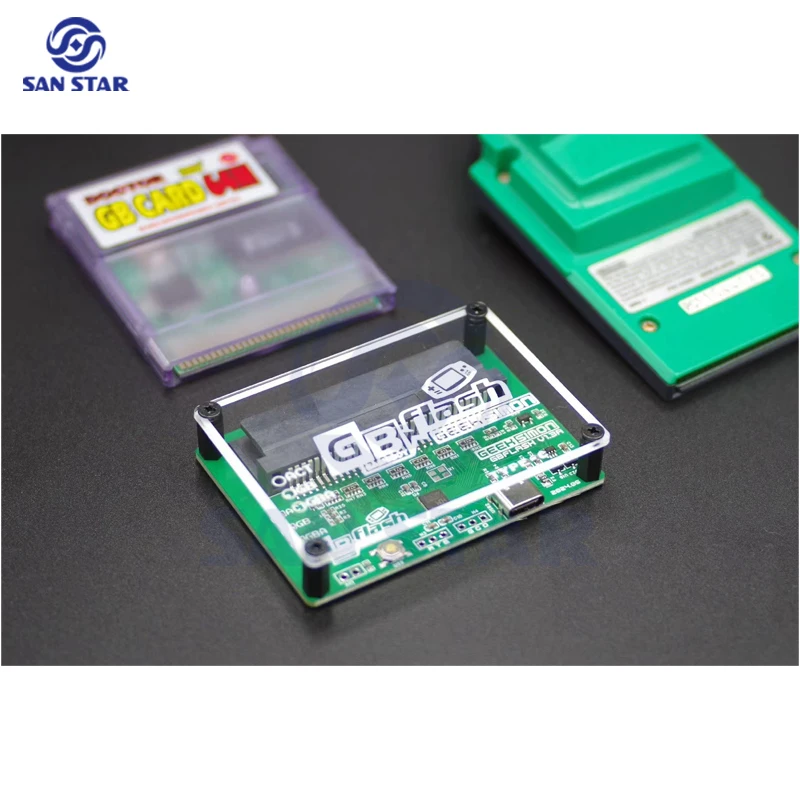 Grande queimador do dumper do adaptador USB do projeto, GBflash GBA GBC, GBXcart, Ver1.3