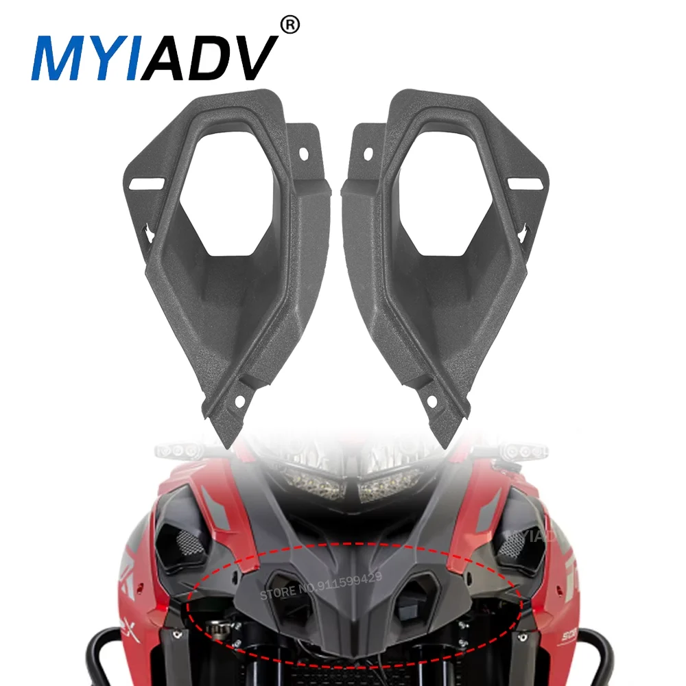Motorrad Front Panel Air Vents Verkleidung Fall Gehäuse Links Rechts Belüftung Öffnungen Schnabel Für Benelli TRK502 TRK502X BJ500GS-A