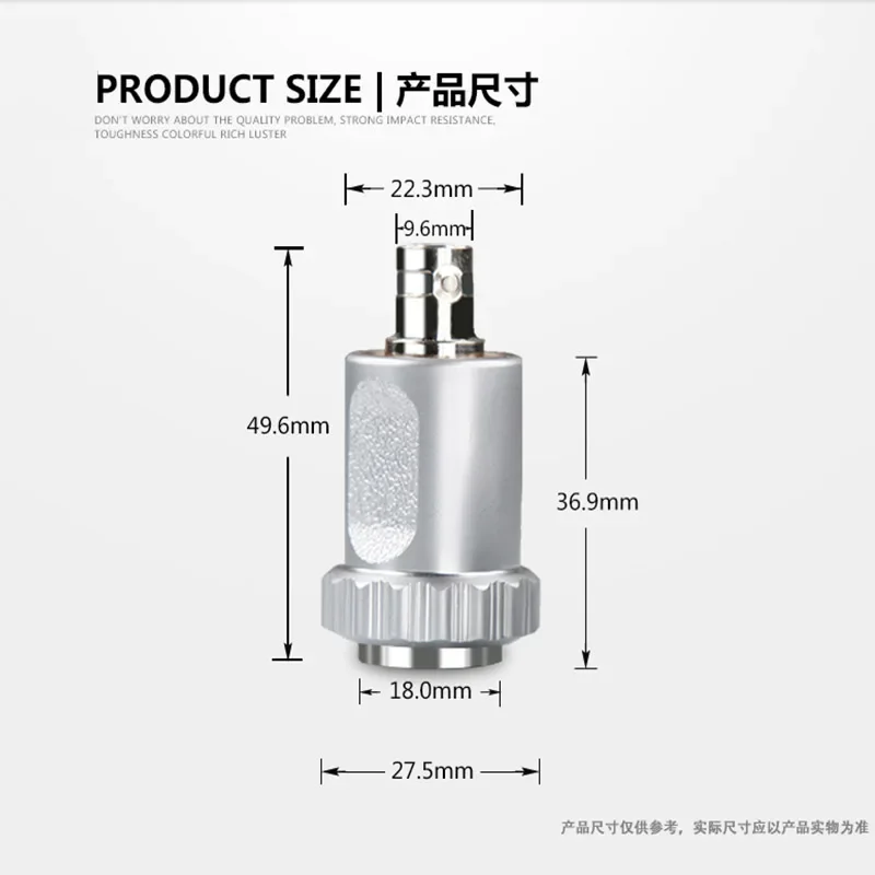 

2.5p14n Single Crystal Ultrasonic Flaw Detector Transducer High Precision Metal Internal Flaw Detection