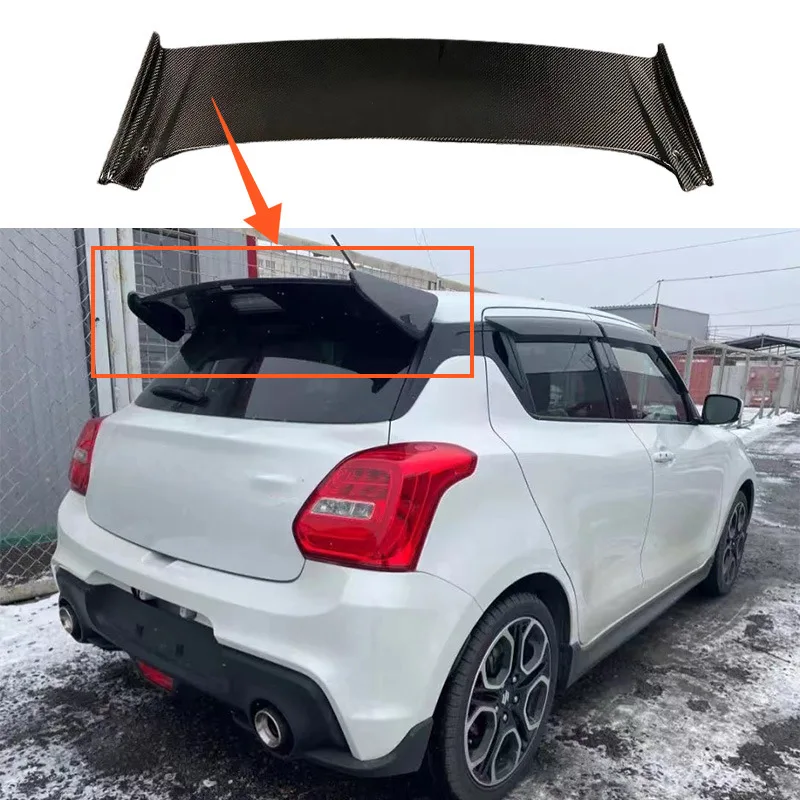 

Suzuki Swift Swift ZC33S Carbon Fiber Top Wing Tail Fixed Wind Wing Spoiler