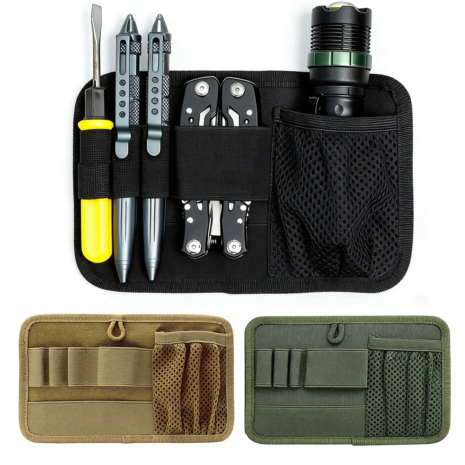 منظم لوحة حلقة الخطاف المعيارية EDC - كيس الفصل الداخلي لحقيبة الظهر وملحقات الصيد وأدوات المرافق والمعدات #1