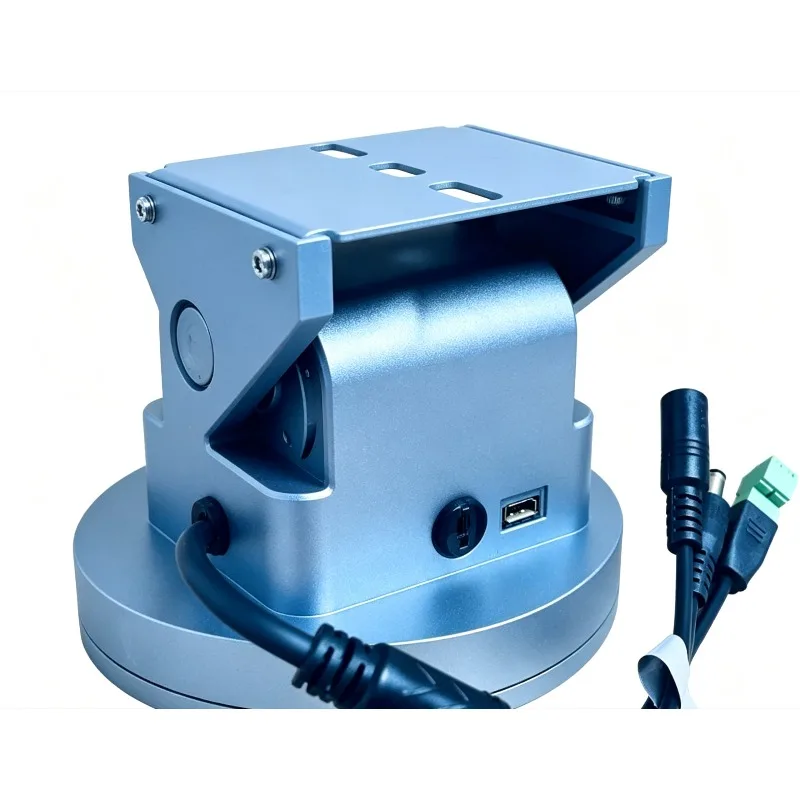 Motorized Surveillance Gimbal Bracket | RS485 Controlled, Adjustable 9600 Baud, Compact Rotation