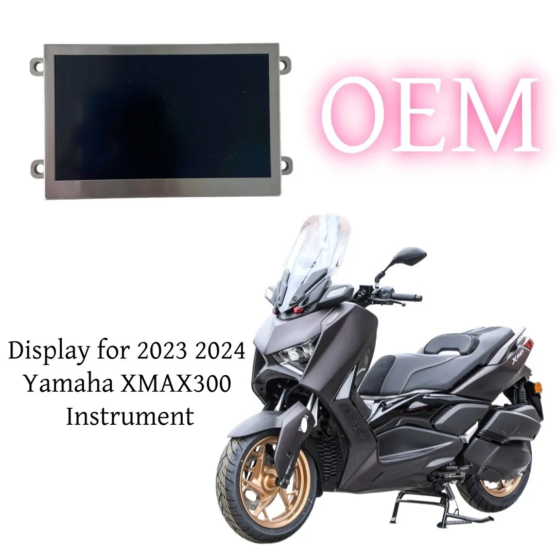 Replacement Colour LCD Display for 2023 2024 Yamaha XMAX 300 Instrument Cluster