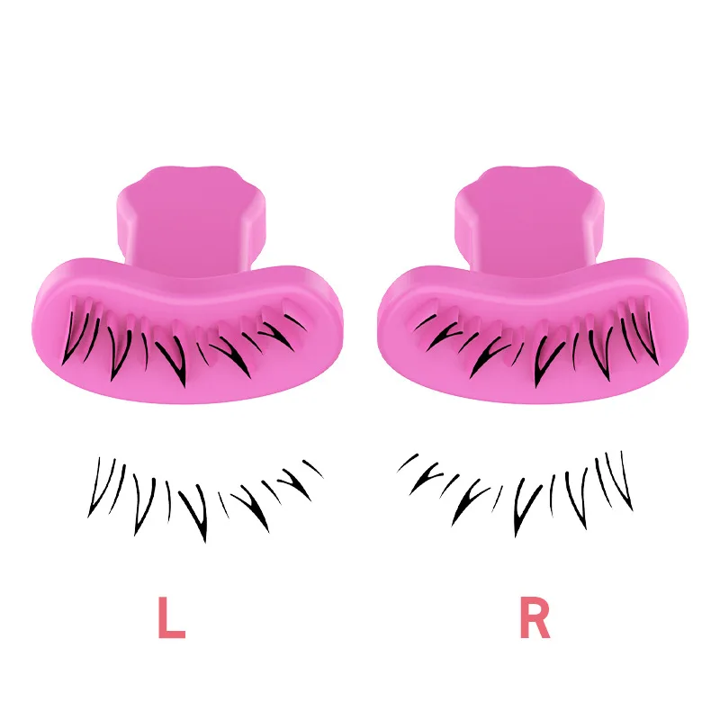 Timbre de cils inférieur en silicone avec poignée, outils de maquillage des yeux, bricolage, extensions de cils inférieurs, faux cils intérieurs Mayor