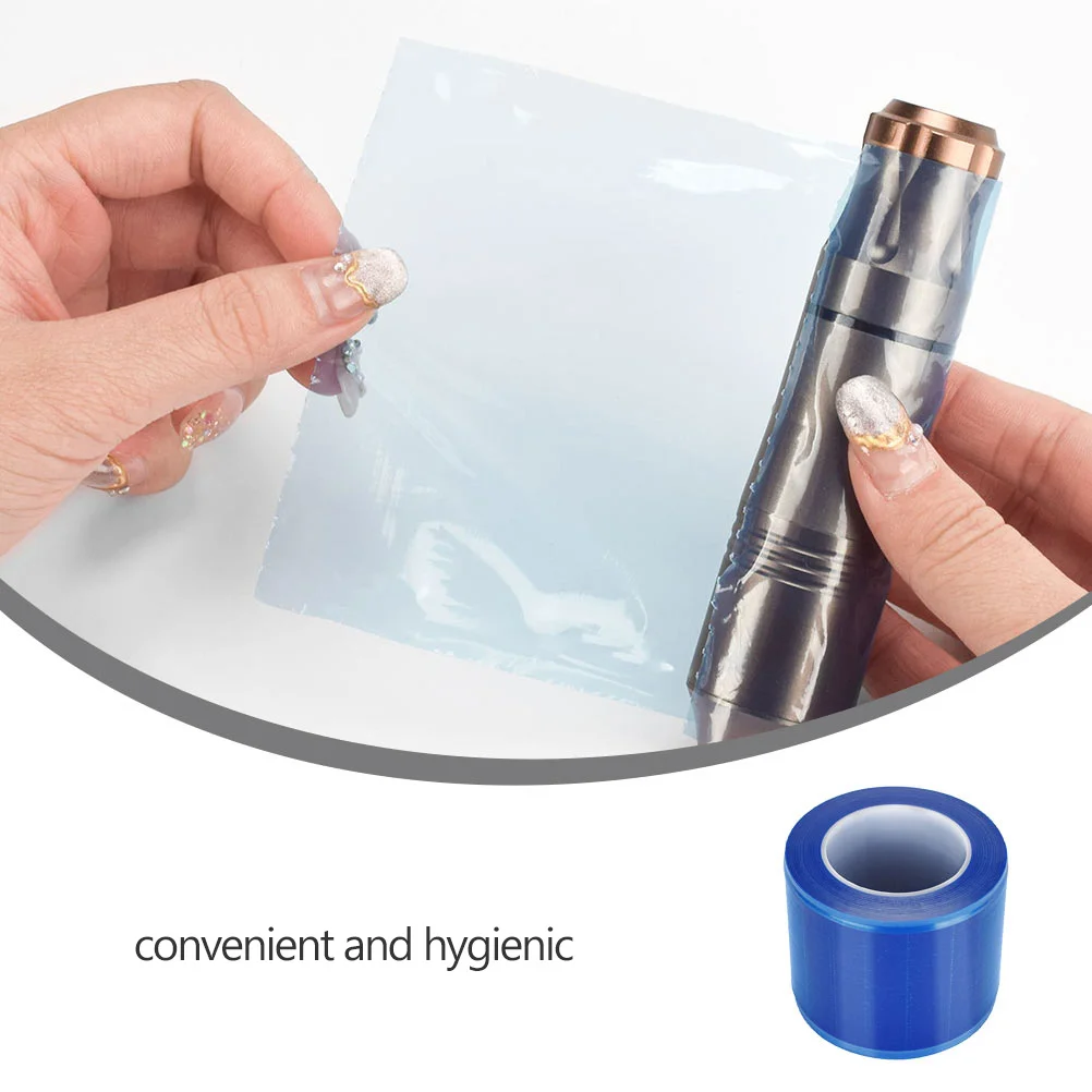 

1200 шт., защитная изолирующая пленка для татуировки, высококачественная барьерная лента, водонепроницаемая защитная пленка без отходов, пластиковая мембрана