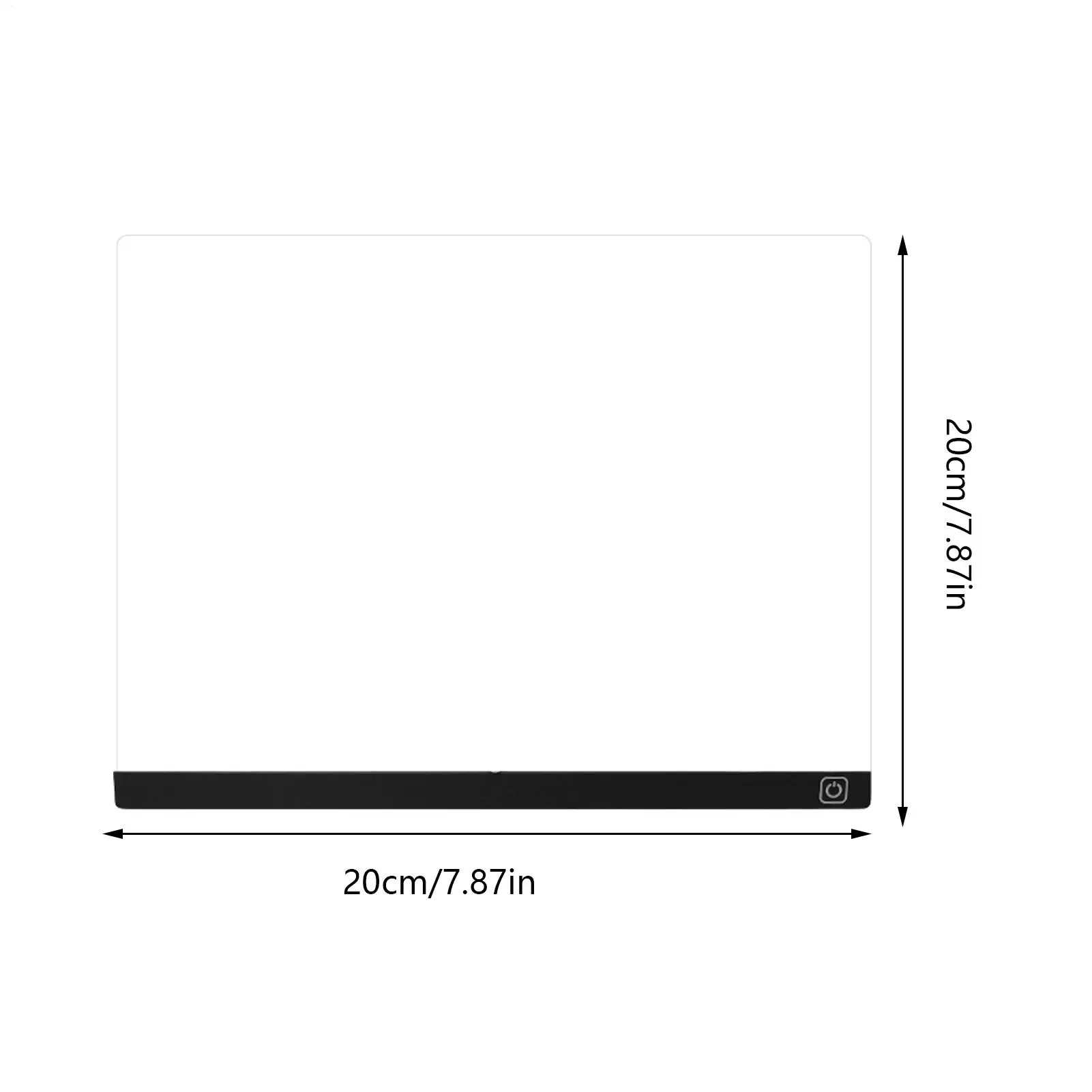 Led Drawing Board For Kids 7 Colors Touch Control Dry Erase Writing Supplies Led Light Board For Kids Night Light Home Offices