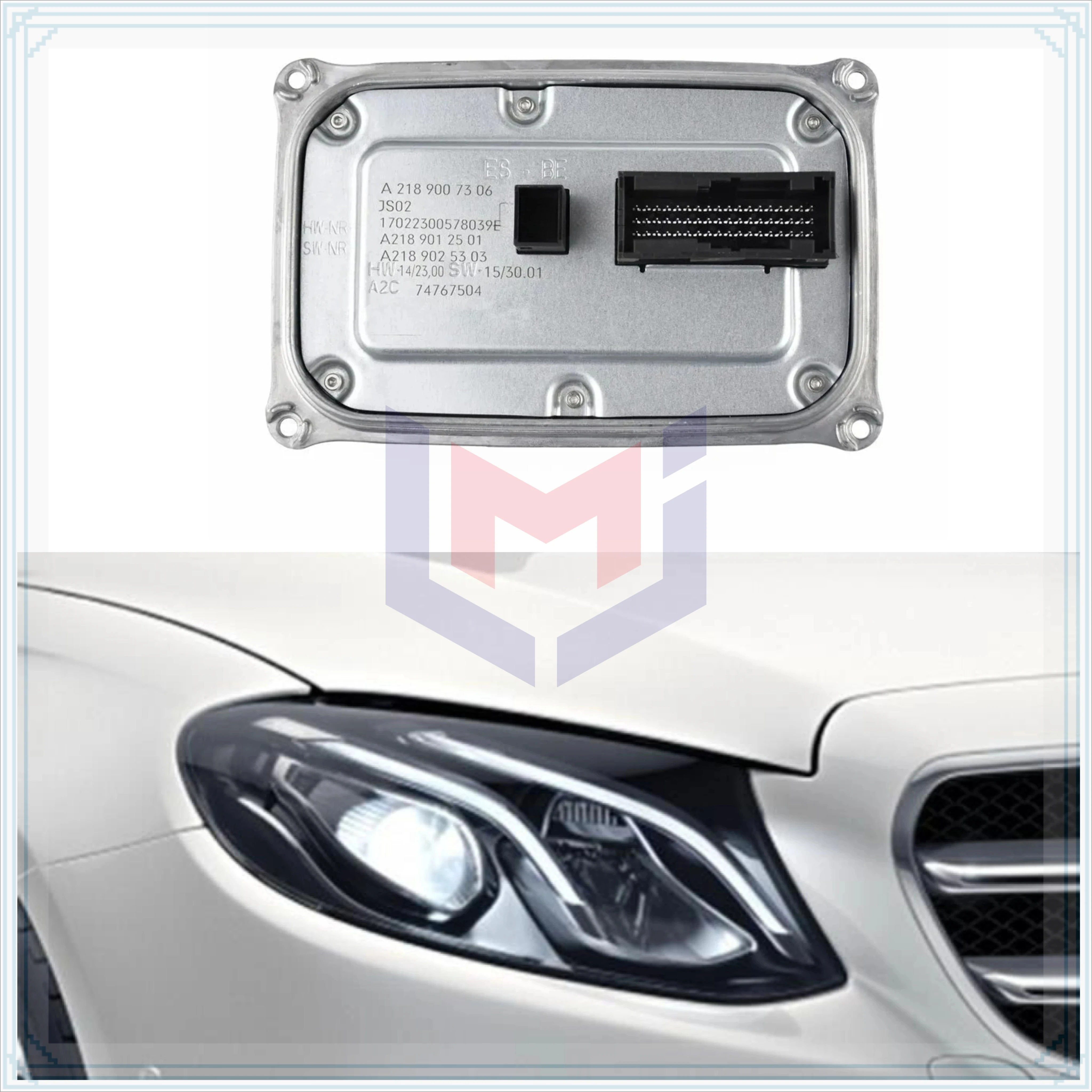 

For Mercedes-Benz W212 S212 C207 2013-2016 Car A2129005424 A2129008324 Module Control Unit Led Headlight Ballast Car Accessories