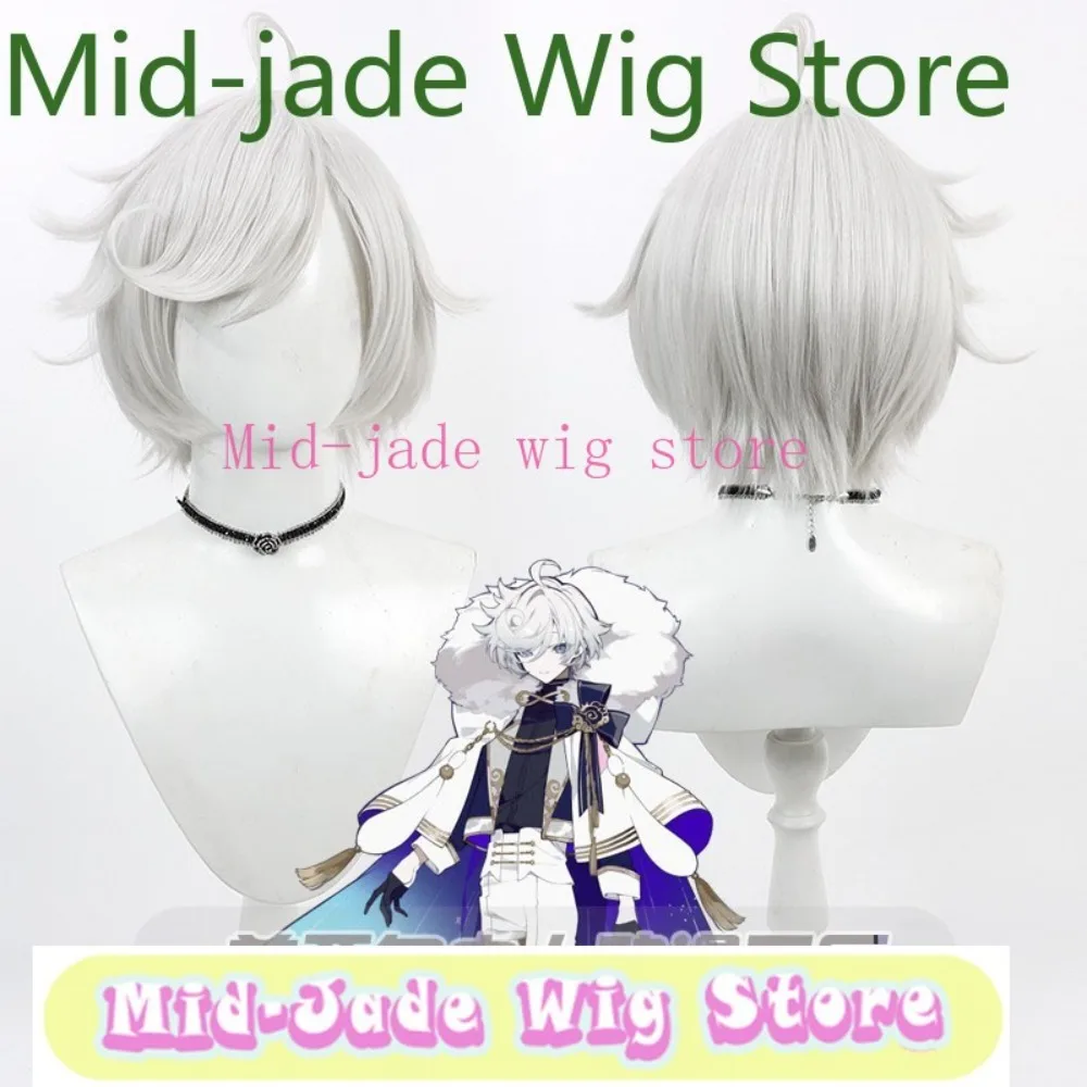 

Mid-jade Wig Store Sirromot Cosplay Wig Anime Games Halloween Carnival Party Synthetic Heat Resistant Hair