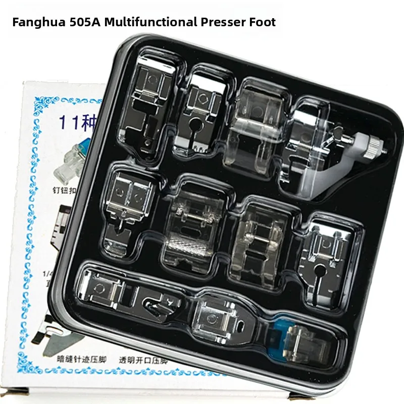 

Домашнее шитье hine Pr Foot Accory Невидимая молния Pr Foot Loing Roll Ткань Pr Foot - Набор предметов Fenghua