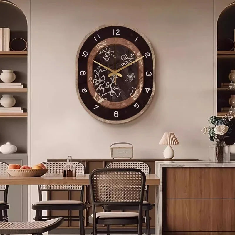 Light Luxury European Modern Silent Creative Wall Clock Hands High End Wall Clock Design Digit Classic Reloj De Pared Home Decor