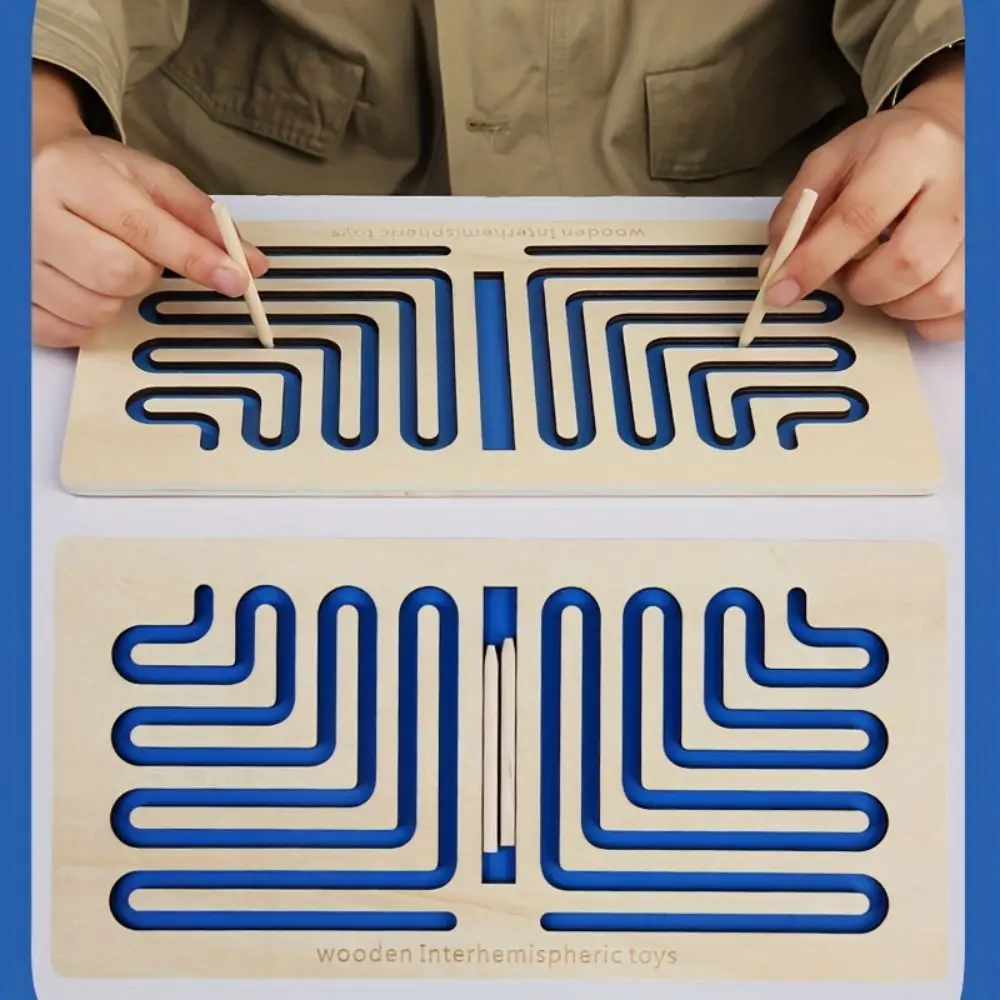 مسار التحكم اليسار اليمين لغز الدماغ حركة القلم التنسيق بين اليد الدماغ ألعاب تدريب الدماغ سطح المكتب الألعاب التعليمية