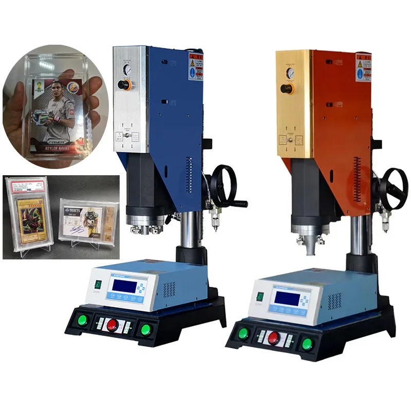 PSA Grading Card Plastic Slabs Case Sealing Welding Equipment Rigid 80X135MM Ultrasonic Welding Machine