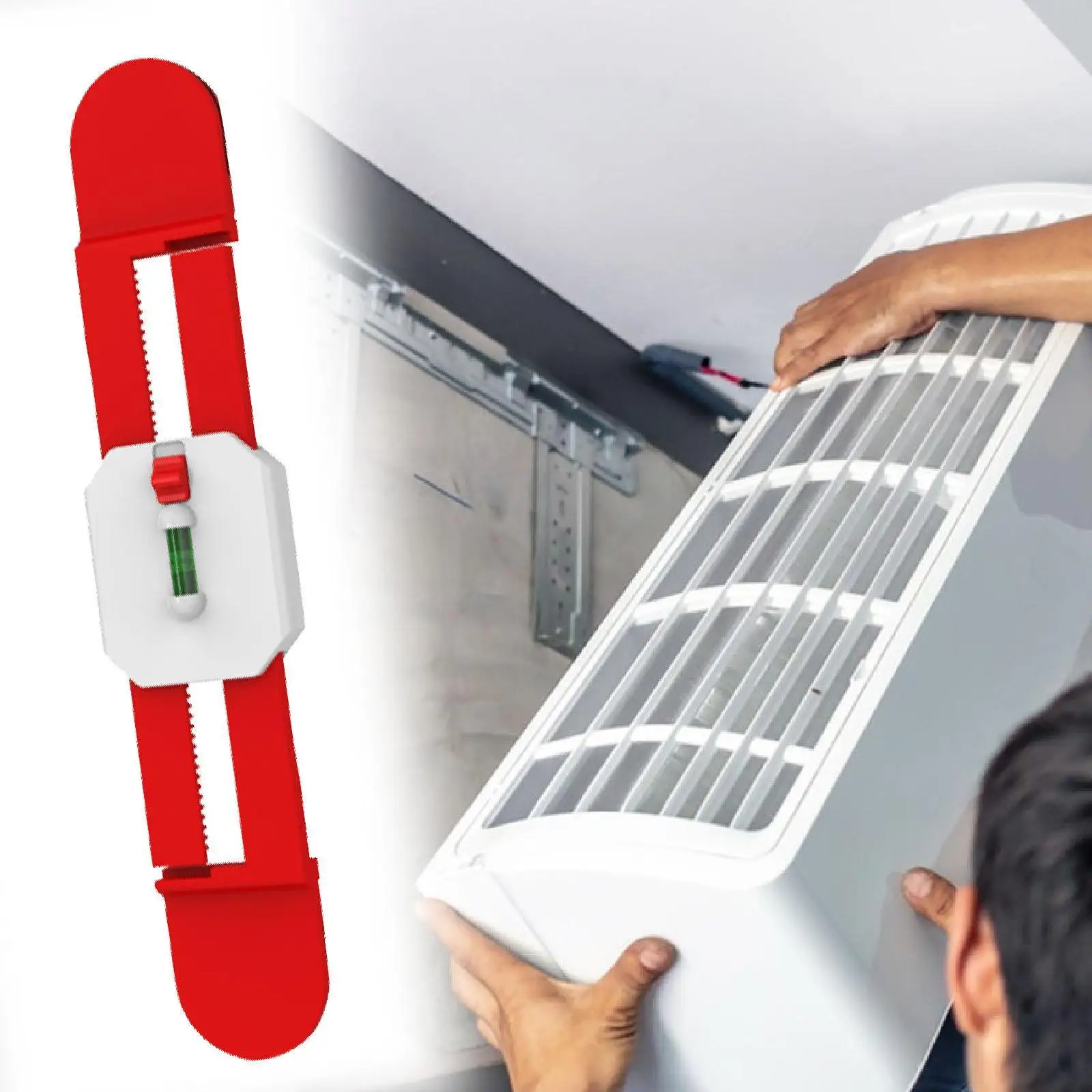 

Air Conditioning Bracket Plate Level Ruler Installation Accessory Universal Efficient Indoor Internal Unit Hanging Plate Leveler