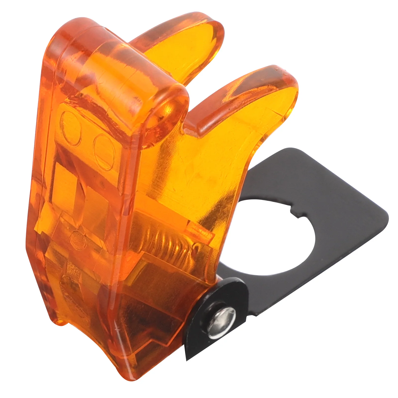 

Toggle Switch Cover Durable Plastic Waterproof Easy Installation Secure Fit Enhanced Safety Single Light Switch Plate Cover