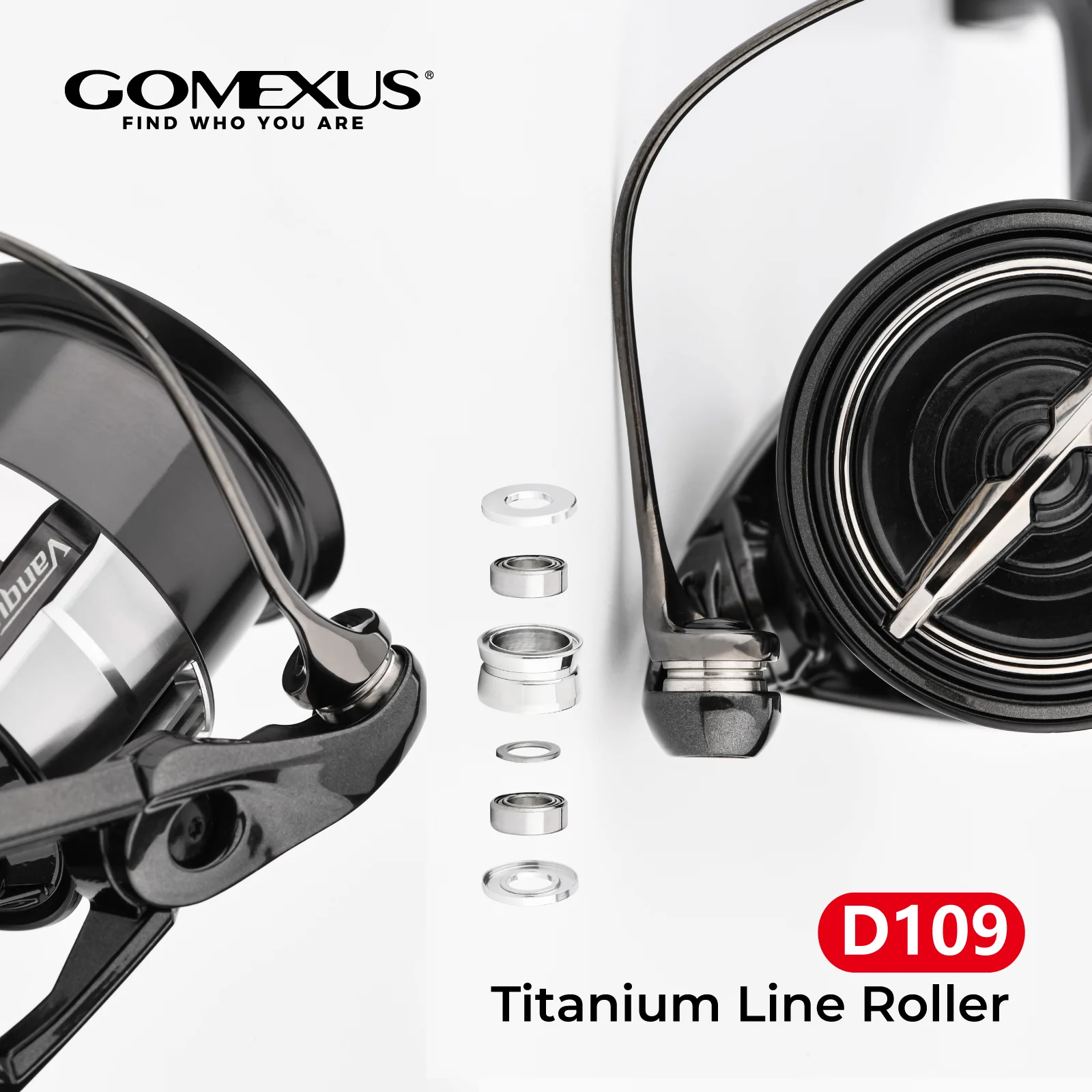 Gomexus Schnurroller für Shimano Stella Twin Power Stradic Vanford Vanquish Soare Exsence Spinning Fishing Glattes Zubehör – Detail 2