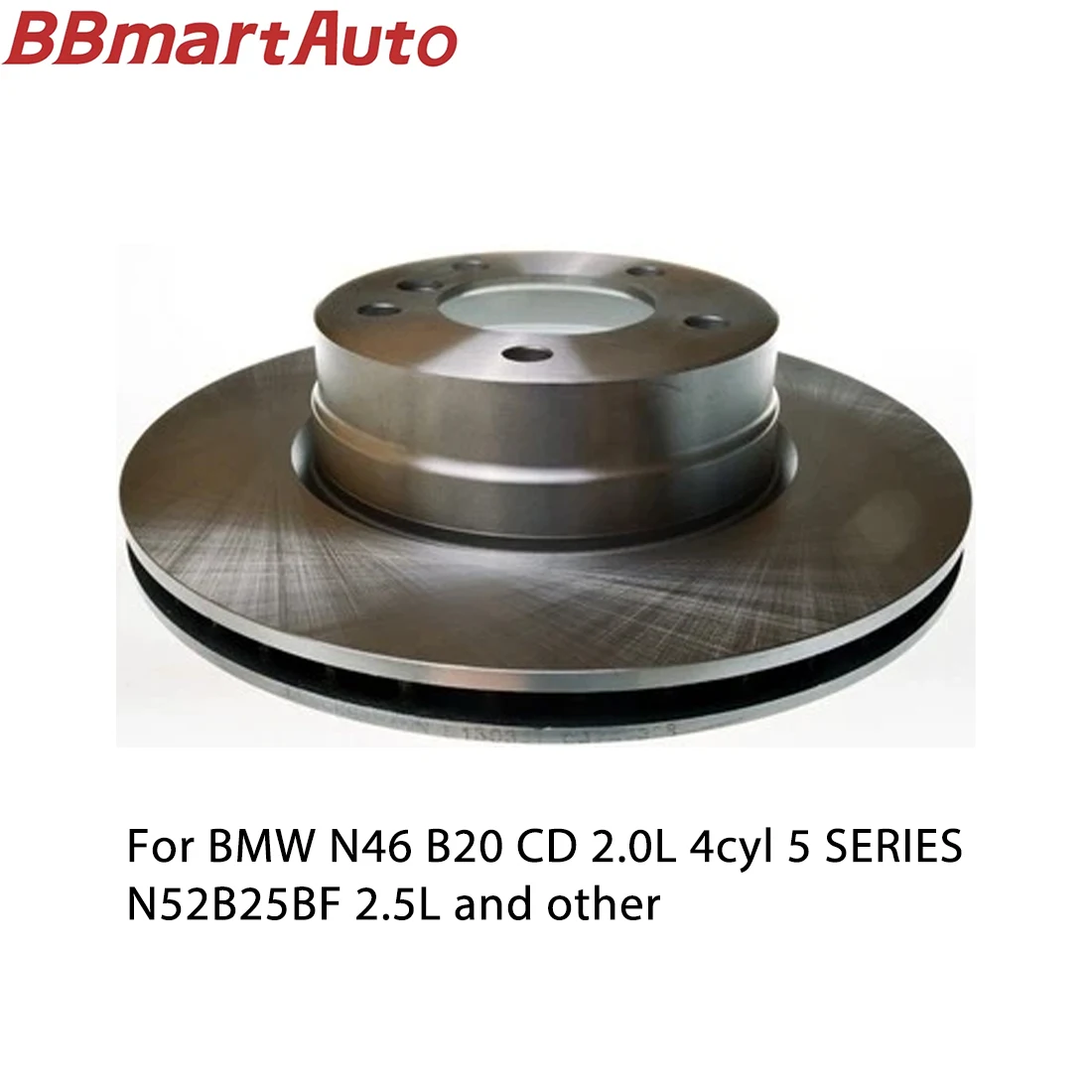 

34116764021 2pieces front brake disc for BMW N46 B20 CD 2.0L 4cyl 5 SERIES N52B25BF 2.5L.BBmart Auto Parts