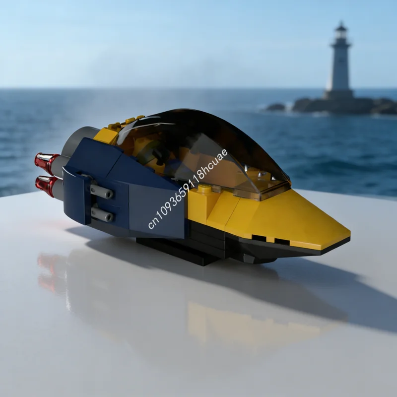 208 Pezzi MOC F 9 Autopod Class Fighter ARLS Modello Spaziale Blocchi da Costruzione Giocattolo Idea Regalo di Natale Educativo