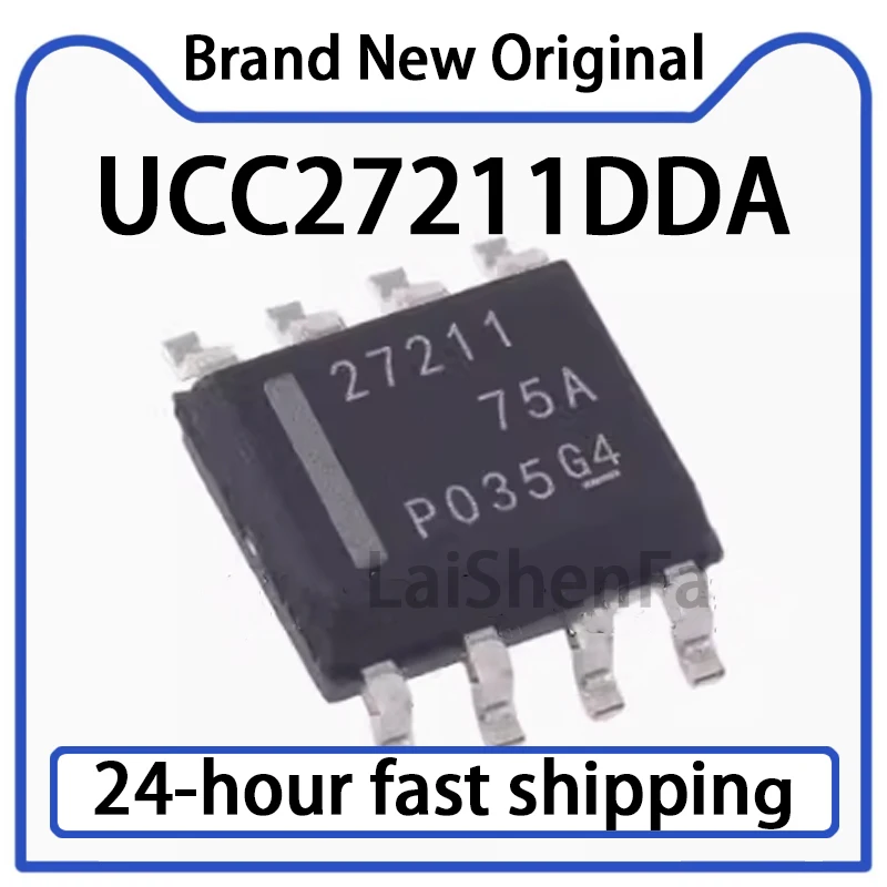 1PCS UCC27211DDA Silk Screen Printed 27211 Package SO-8-EP Bridge Driver Original in Stock