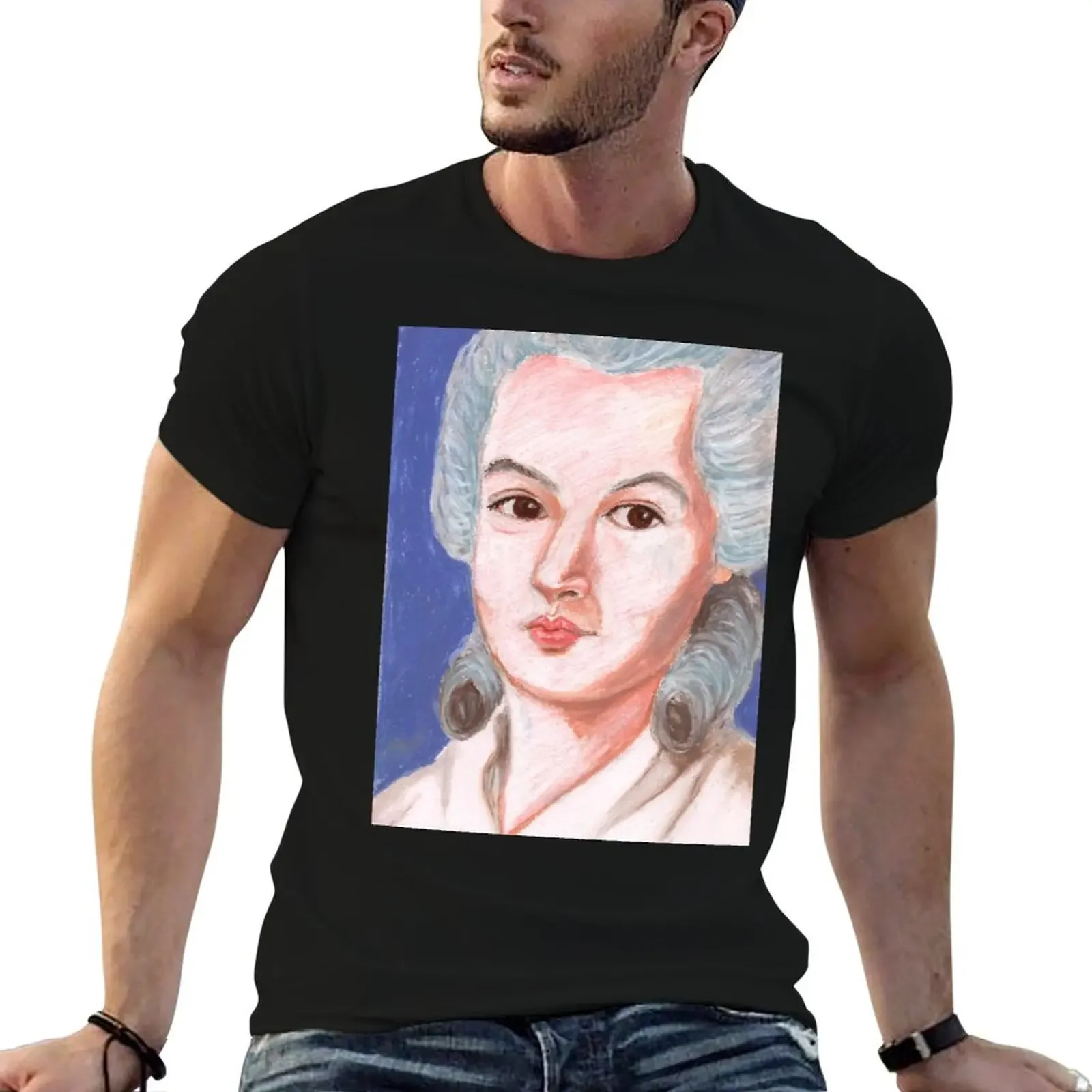 Olympe De Gouge T-Shirt street wear plus sizes t shirt men