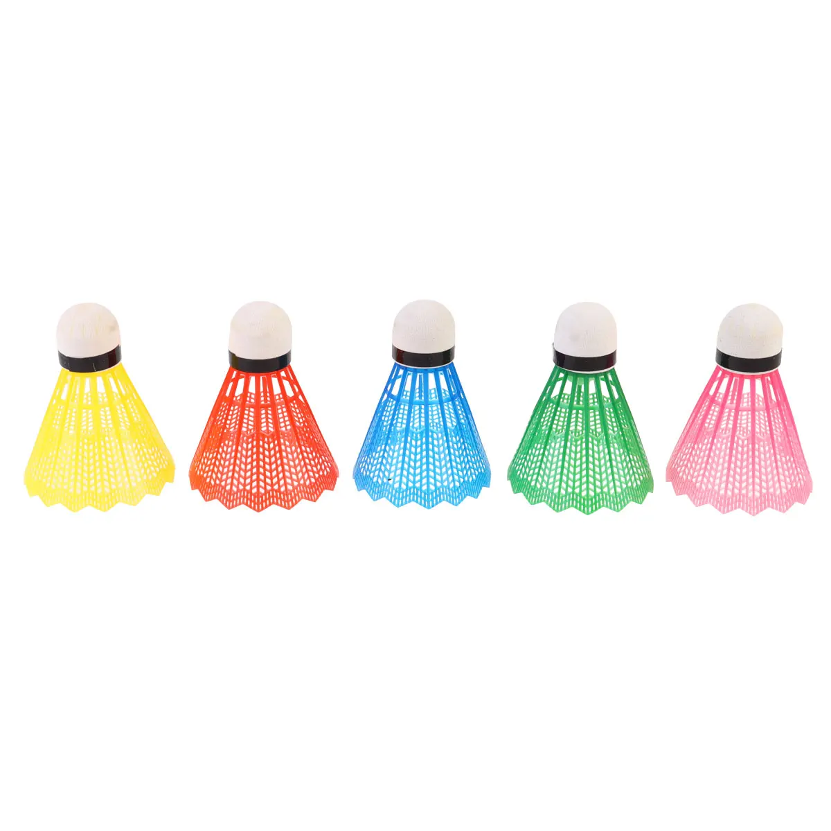 

6Pcs Colorful Badminton Shuttlecock Light Weight Durable Kids Outdoor Sports Equipment Fun Badminton Balls Shuttlecock