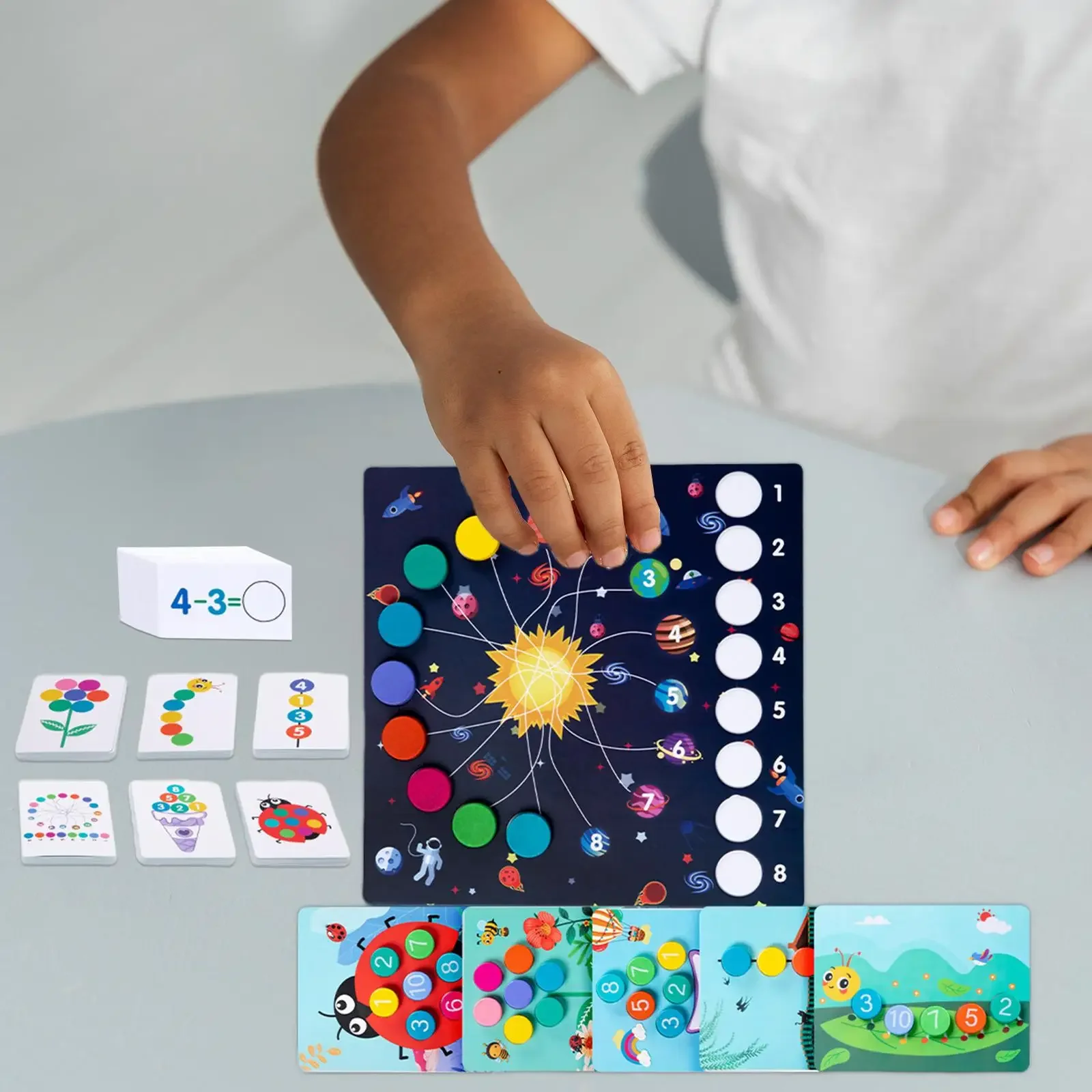 

Children Wooden Puzzle Educational Toys Math Addition Subtraction Operation Montessori Logical Thinking Training Math Toys