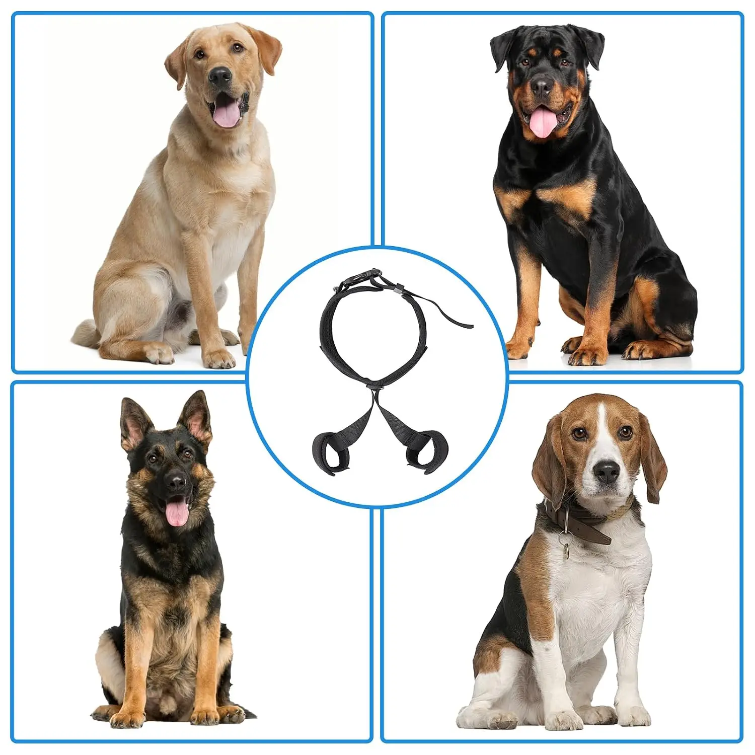 Dog Lift Harness For Small Dogs And Dog Sling With Comfortable Breathable Neoprene And Pain Relief