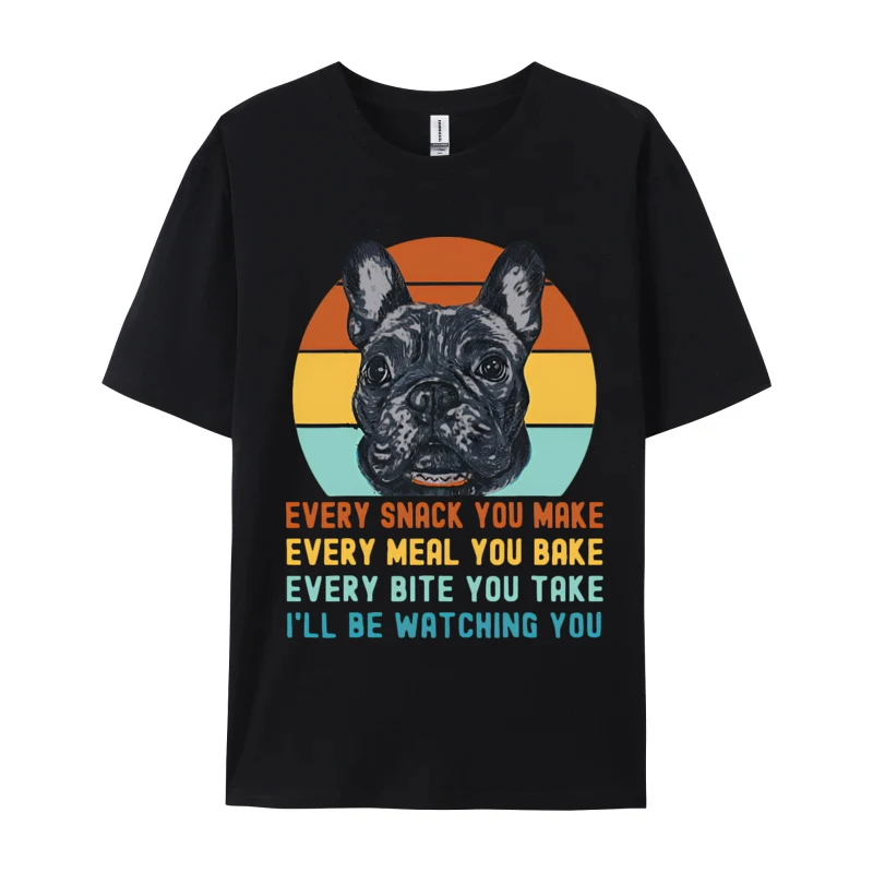 Frenchie Or FrenchBulldog T-shirt T-Shirts For Men Tee Shirt O Neck Pure Cotton T Shirts Tops Tees Top Quality