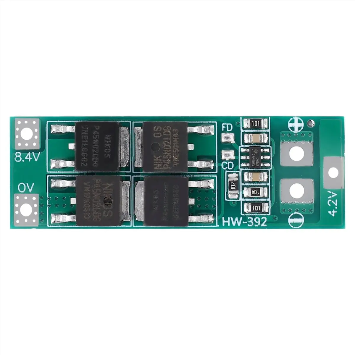 TCE 2S 20A 7.4V 8.4V 18650 Lithium Battery Protection Board/ Board Standard